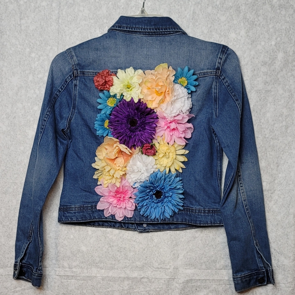 Flower Garden Denim Jacket